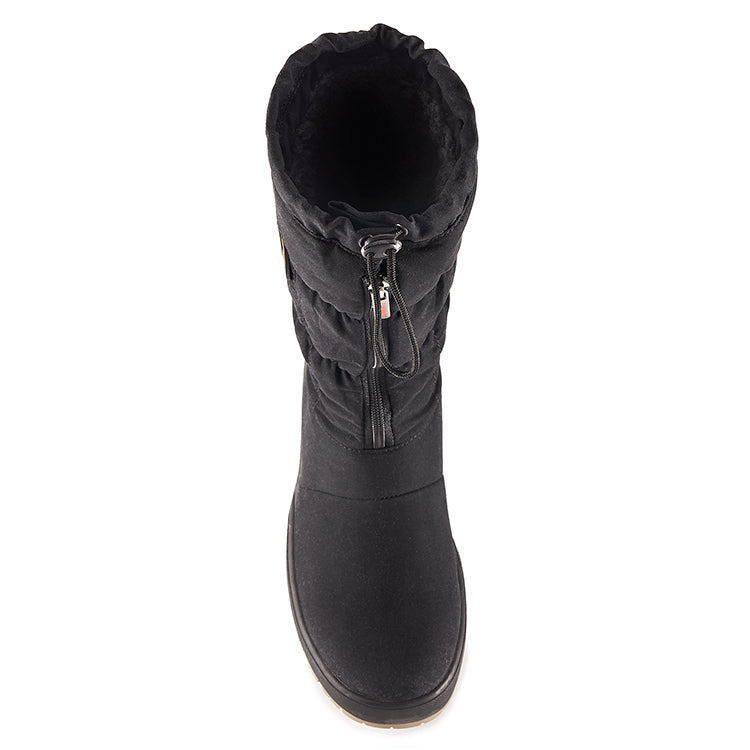 Olang ZILLER NERO Botte d'hiver à crampons rabattables pour femmes - Dealorys