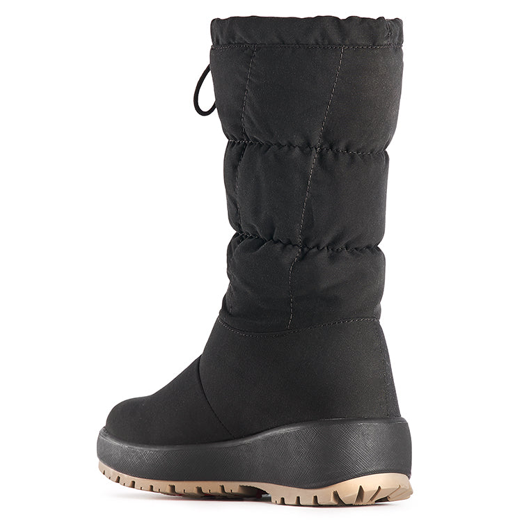 Olang ZILLER NERO Botte d'hiver à crampons rabattables pour femmes - Dealorys