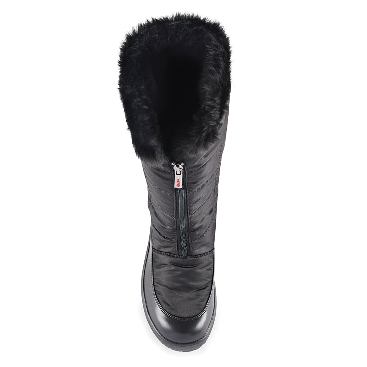 Olang BARBARA NERO Botte d'hiver à crampons rabattables pour femmes - Dealorys