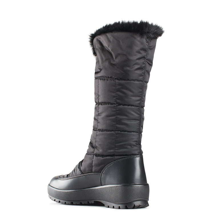 Olang BARBARA NERO Botte d'hiver à crampons rabattables pour femmes - Dealorys