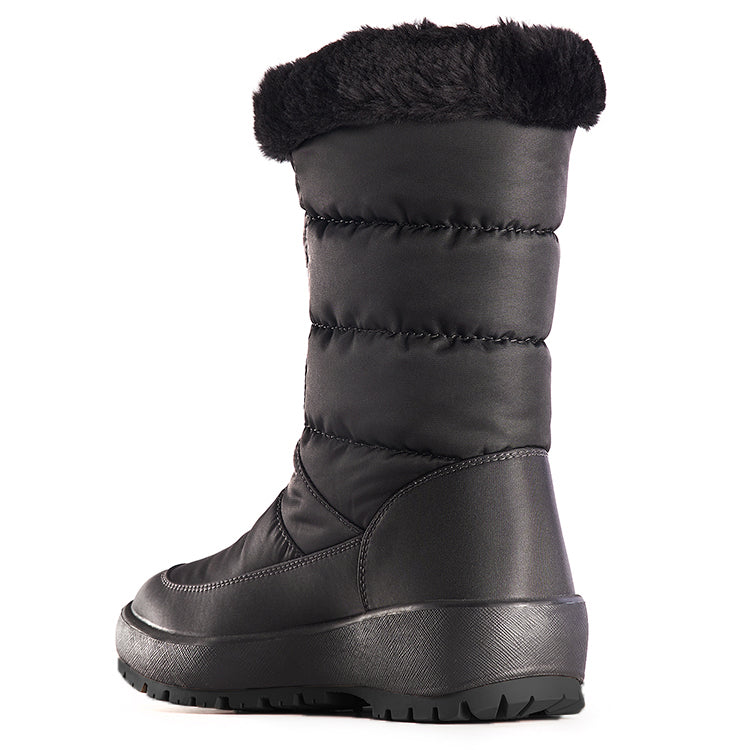 Olang GEMMA NERO Botte d'hiver à crampons rabattables pour femmes - Dealorys