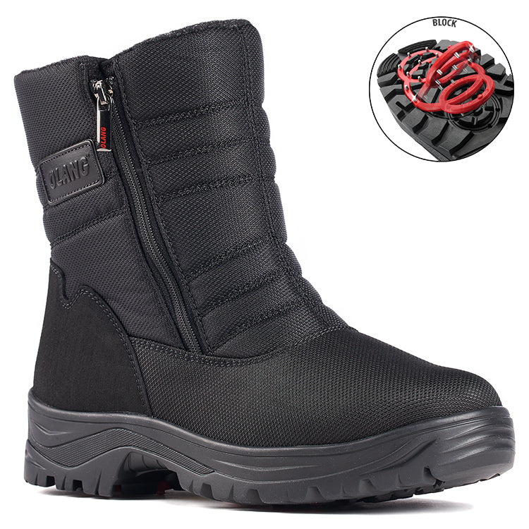 Olang TATRA NERO Botte avec crampons rabattables pour Homme - Dealorys