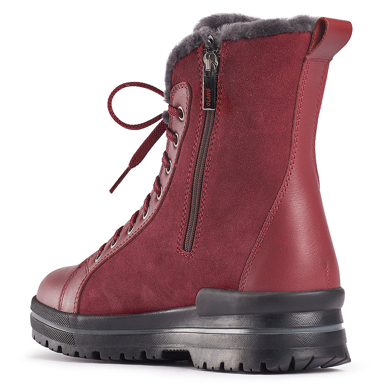 Olang ZAIDE Bordo | Bottes d'hiver à crampons pour femmes - Dealorys
