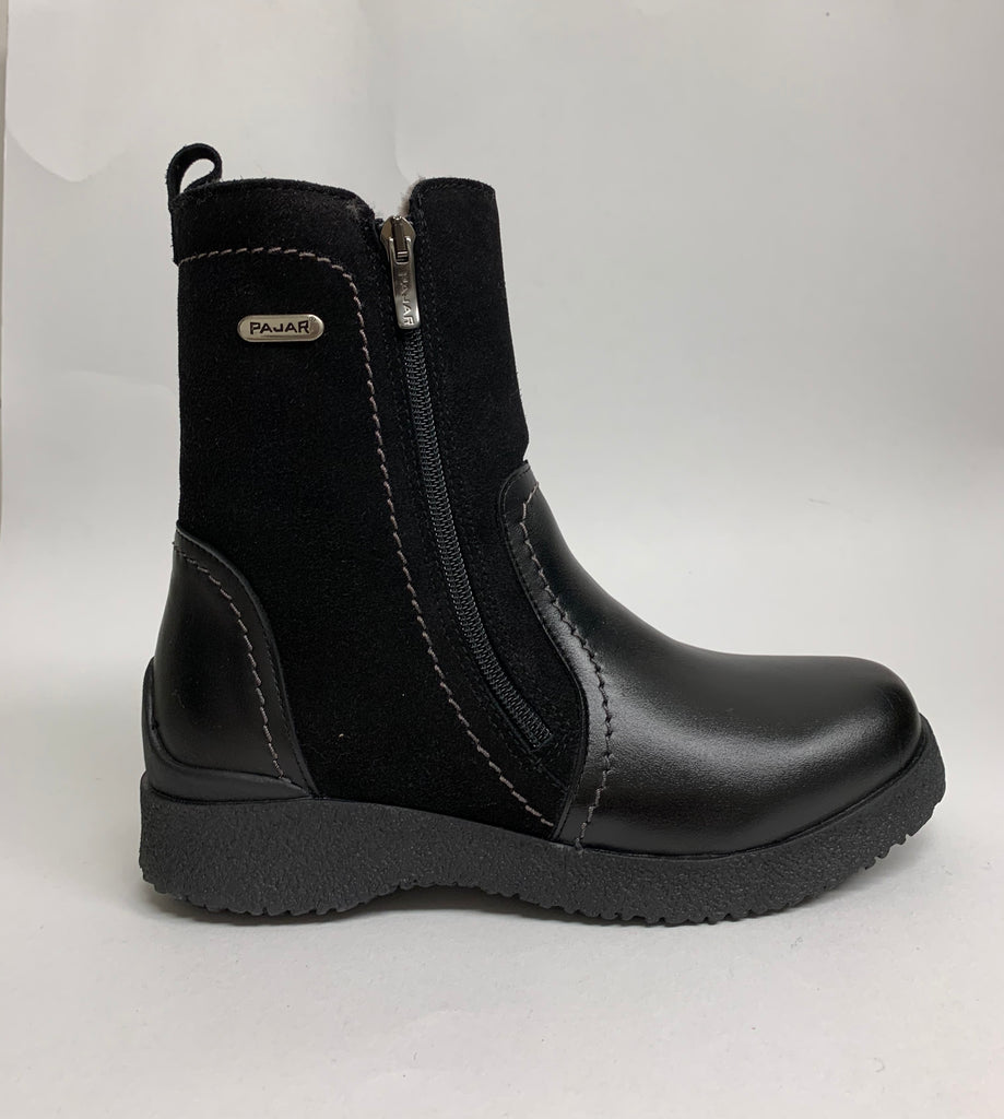 Pajar EVITA-K Noir | Bottes d'hiver pour femmes Fabriquées au Canada - Dealorys