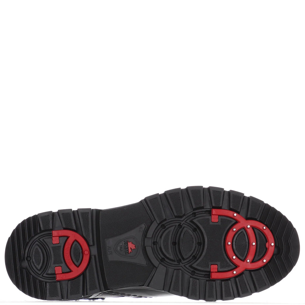 Pajar STRIKE S Noir | Bottes d'hiver pour hommes avec crampons Fabriquées au Canada - Dealorys
