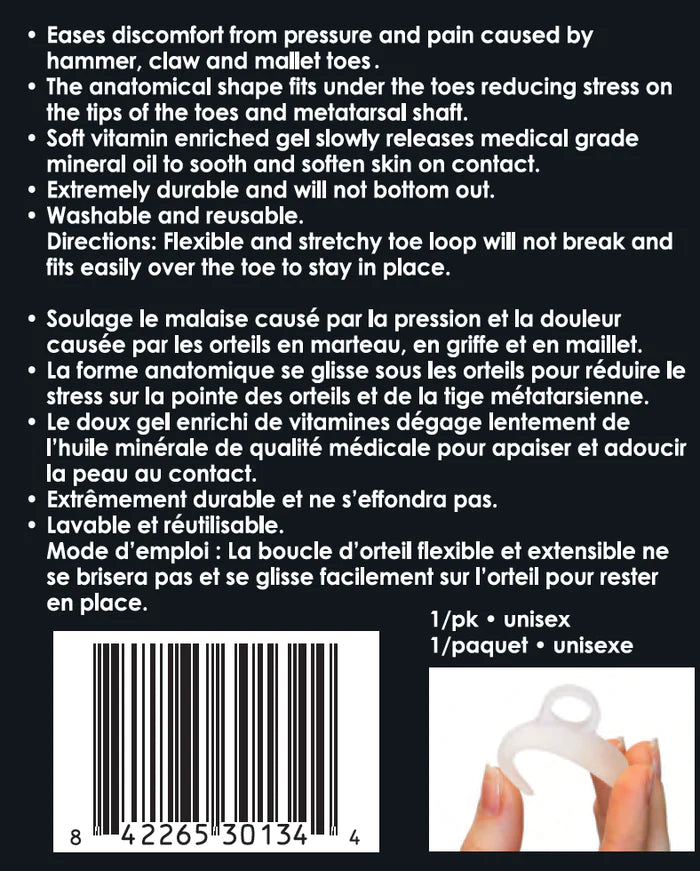 Paradigm Medical - Sous-diaphysaire en gel pour orteils marteaux - Dealorys