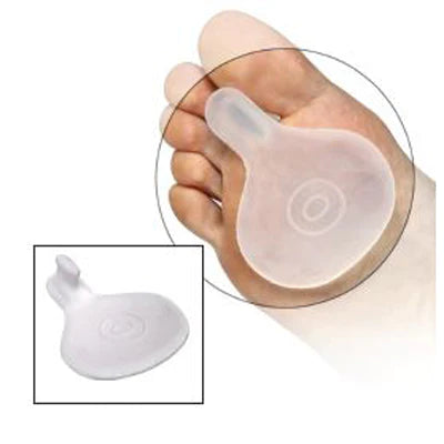 Paradigm Medical - Tampon métatarsien en gel avec boucle d'orteil - Dealorys