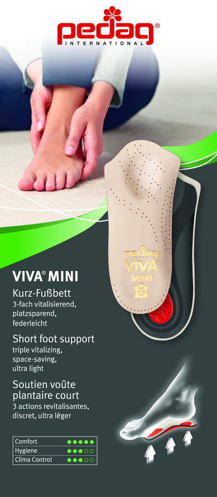 Pedag VIVA MINI - Semelles avec support de la voûte et plantaire - Dealorys