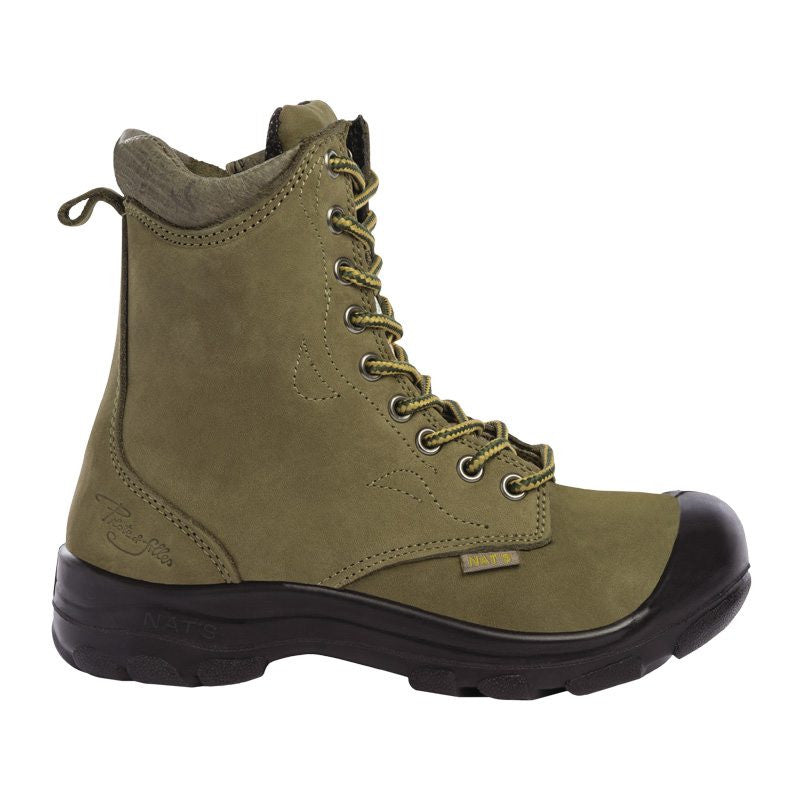 Pilote & Filles S558 KHAKI Bottes de travail 8'' pour Femmes - Dealorys