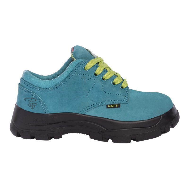 Pilote & Filles PF605 TURQUOISE Souliers de travail pour Femmes - Dealorys