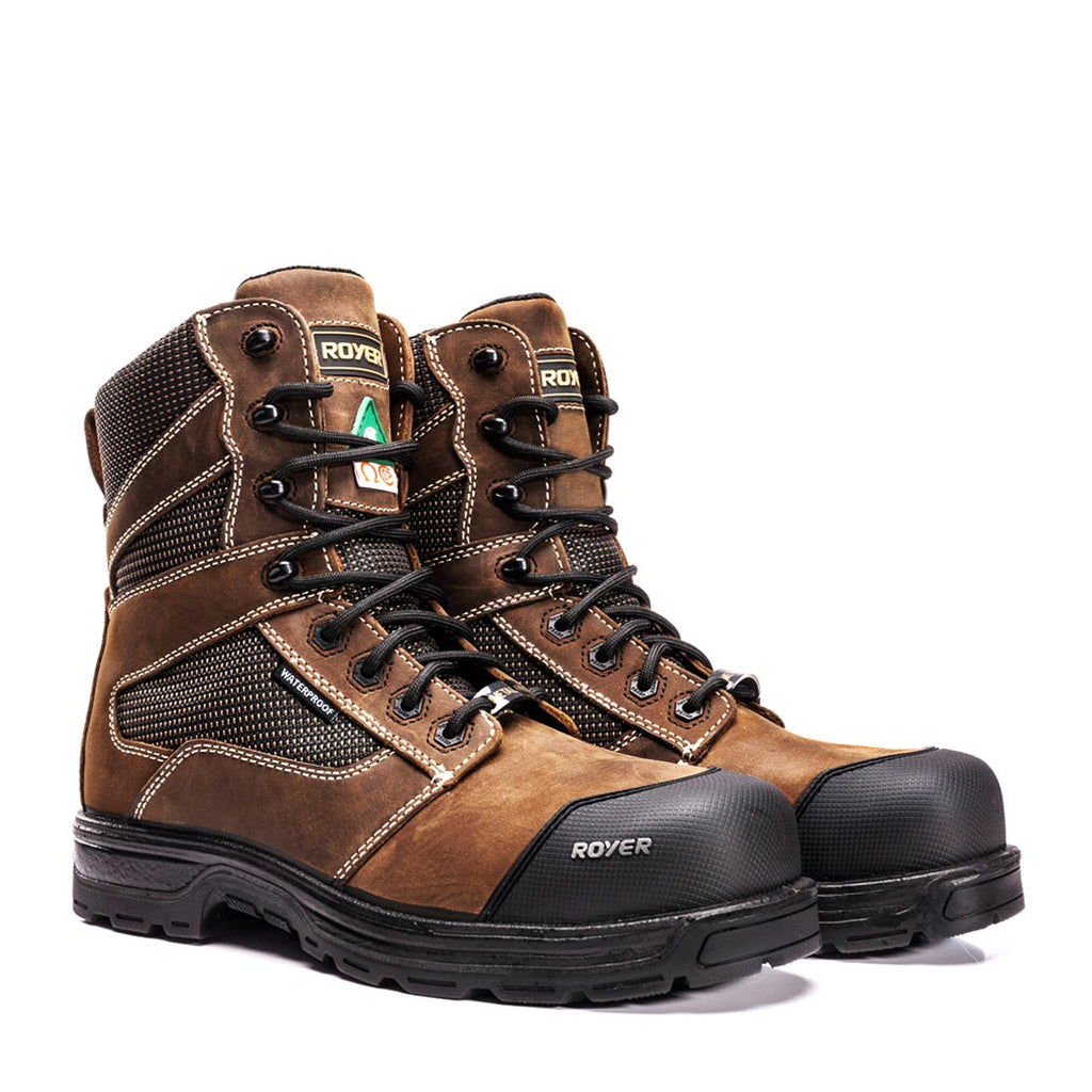 Royer 5725GT AGILITY Brun Botte de travail SANS MÉTAL - Dealorys