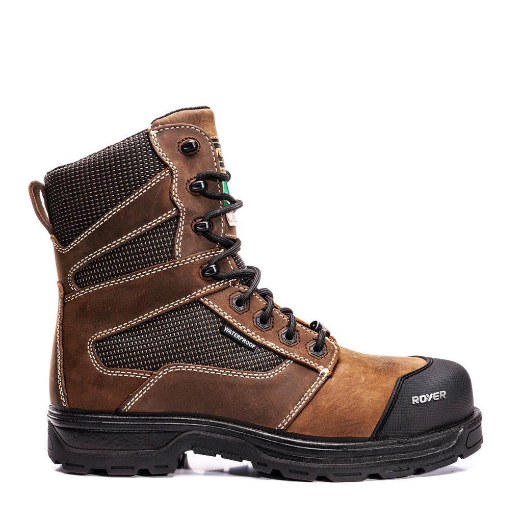 Royer 5725GT AGILITY Brun Botte de travail SANS MÉTAL - Dealorys