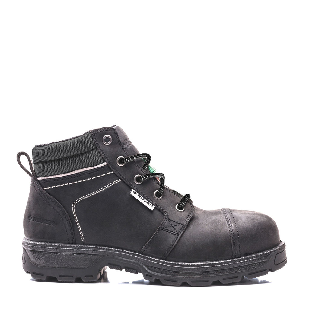 Royer 4500GT Noir Bottines de travail SANS MÉTAL pour femmes - Dealorys