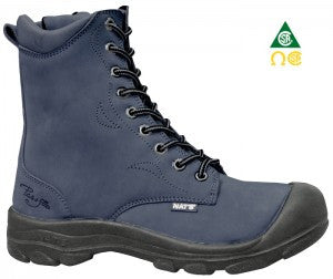 Pilote & Filles S558 MARINE Bottes de travail 8'' pour Femmes - Dealorys