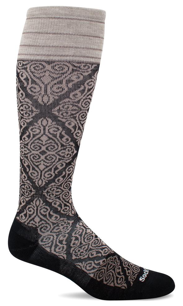 Sockwell SW70W THE RAJ Black 900 Bas Thérapeutique pour Femmes Compression Graduée Ferme 20-30mmHg - Dealorys