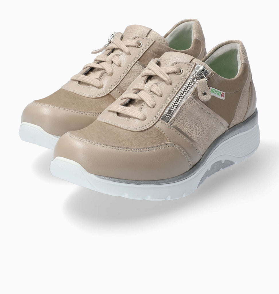 Sano IZAE Light Taupe 9218 par Mephisto Souliers pour femmes - Dealorys