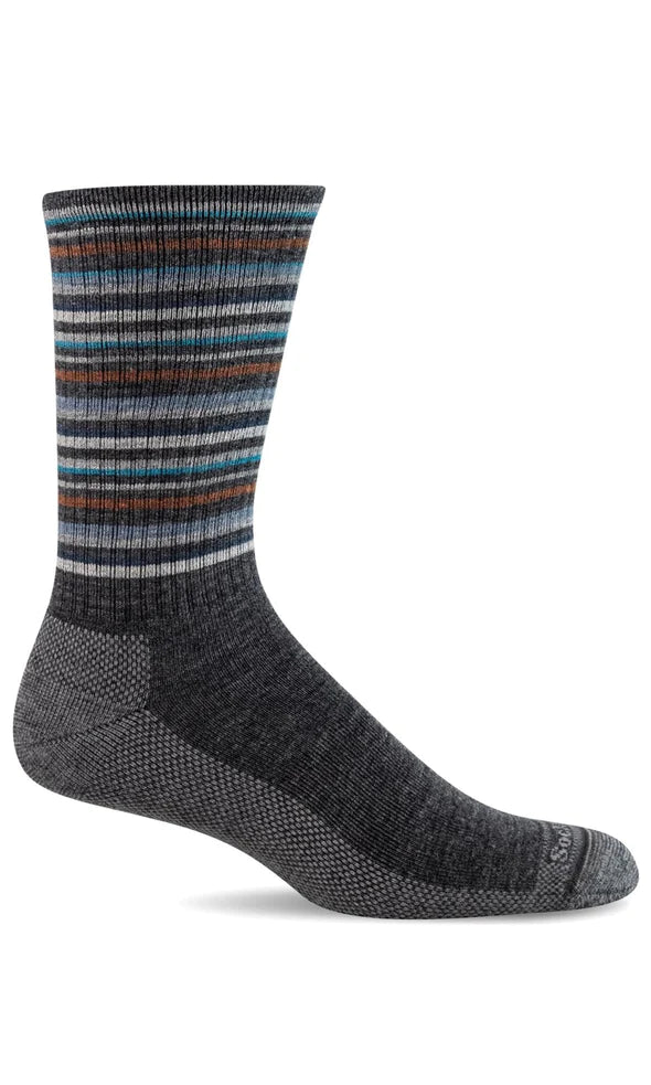 Sockwell Camp Stripe LD78M Charcoal 850 | Confort Essentiel - Dealorys