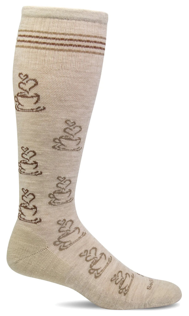 Sockwell Caffeinated SW111W Barley 040 | Compression Graduée Modérée 15-20mmHg - Dealorys