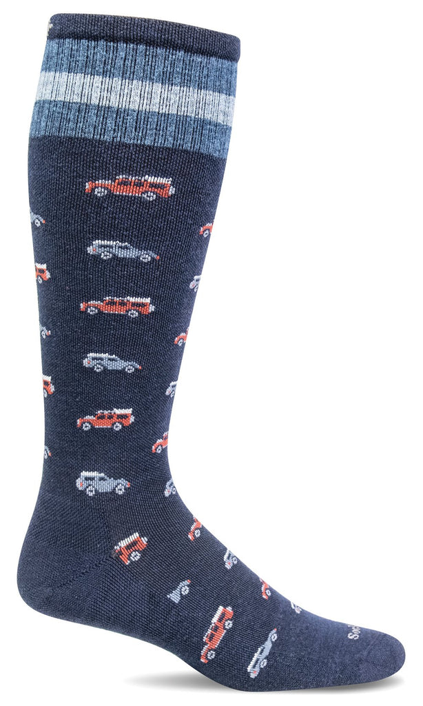 Sockwell Road Trip SW63M Navy 600 Compression Graduée Modérée 15-20mmHg - Dealorys