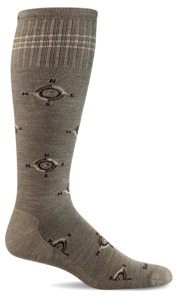 Sockwell The Guide SW91M Khaki 030 | Compression Graduée Ferme 20-30mmHG - Dealorys