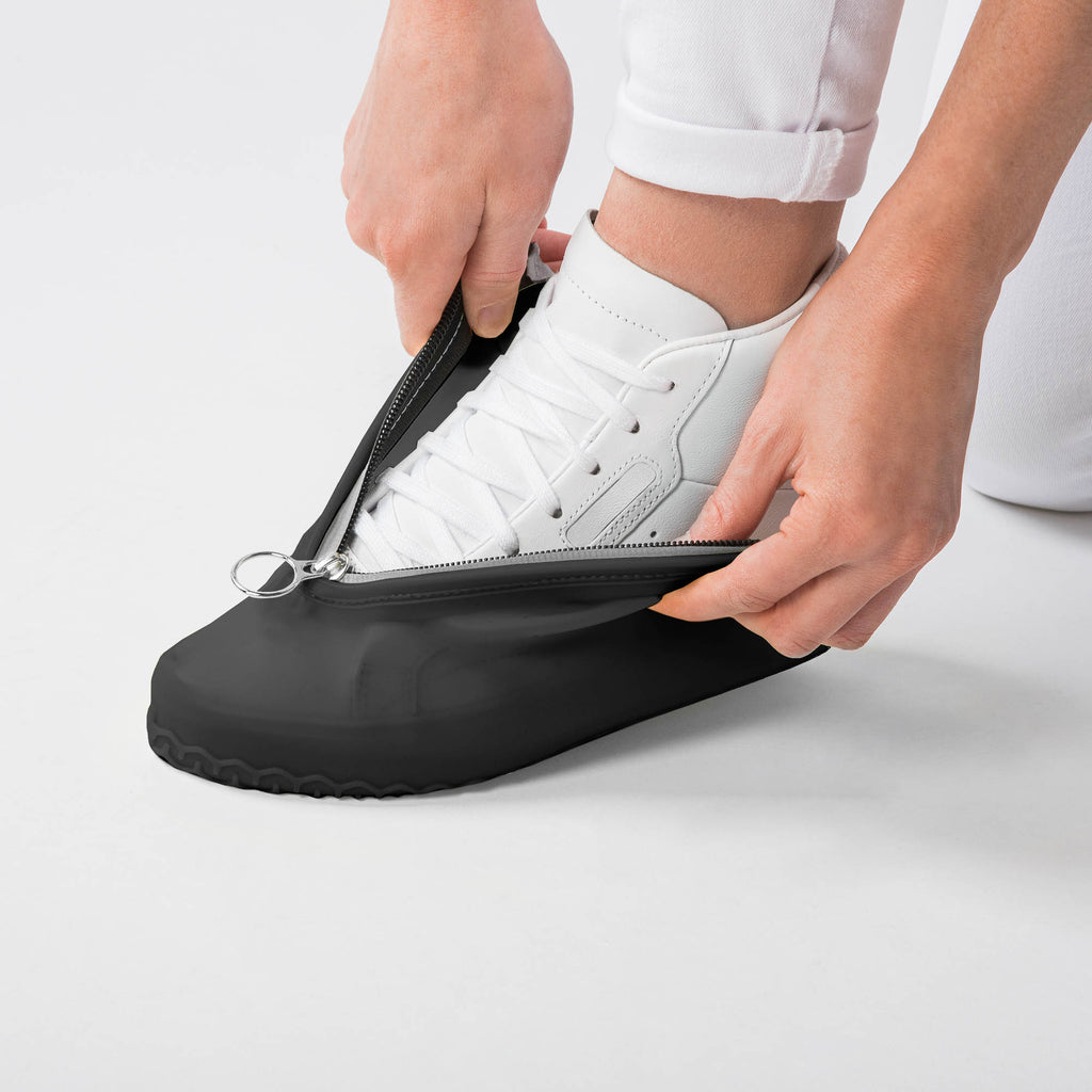 Sillies TAC5142BS BLACK Couvre-Chaussures Imperméables en Silicone - Dealorys