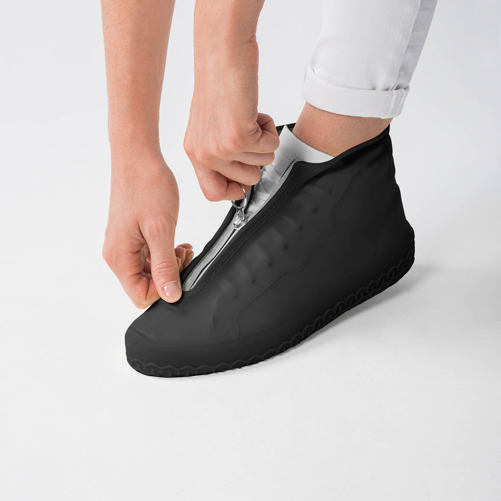 Sillies TAC5142BS BLACK Couvre-Chaussures Imperméables en Silicone - Dealorys