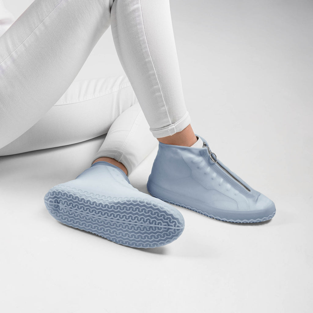 Sillies TAC5142BS BLUE Couvre-Chaussures Imperméables en Silicone - Dealorys