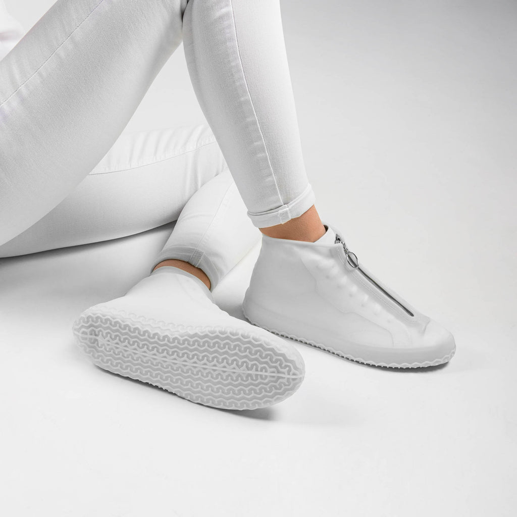 Sillies TAC5142BS CLEAR Couvre-Chaussures Imperméables en Silicone - Dealorys