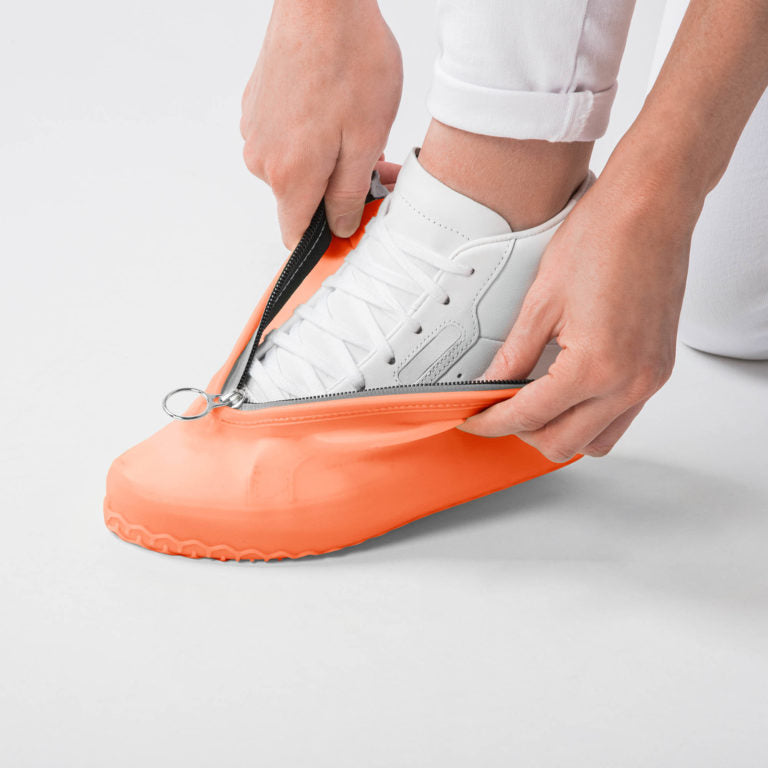 Sillies TAC5142BS PEACH Couvre-Chaussures Imperméables en Silicone - Dealorys