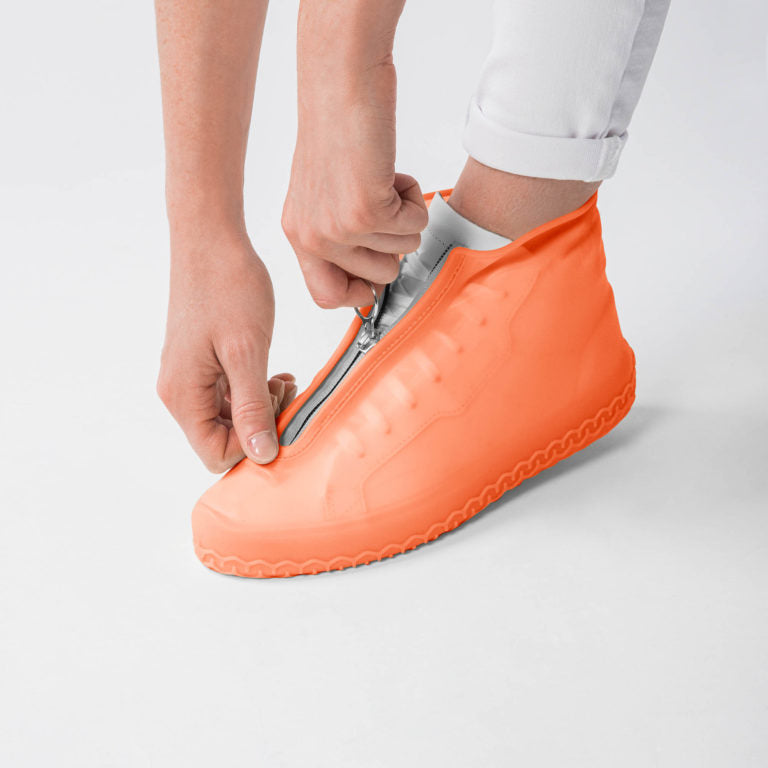 Sillies TAC5142BS PEACH Couvre-Chaussures Imperméables en Silicone - Dealorys