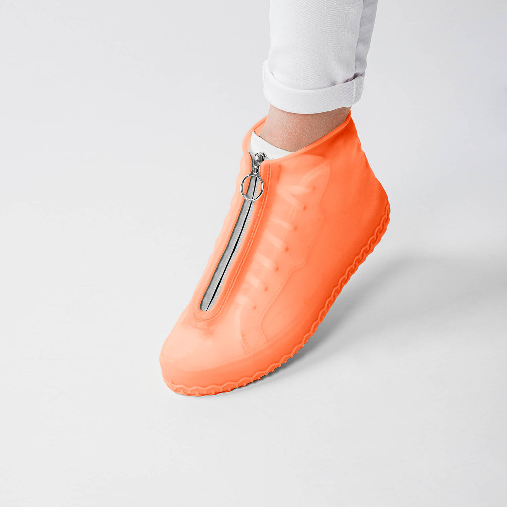 Sillies TAC5142BS PEACH Couvre-Chaussures Imperméables en Silicone - Dealorys