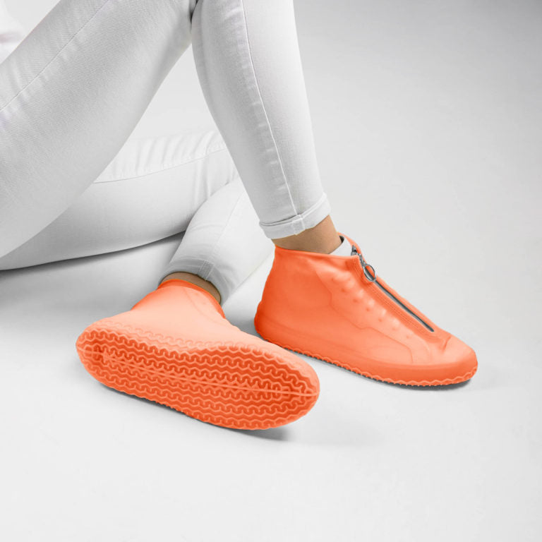 Sillies TAC5142BS PEACH Couvre-Chaussures Imperméables en Silicone - Dealorys