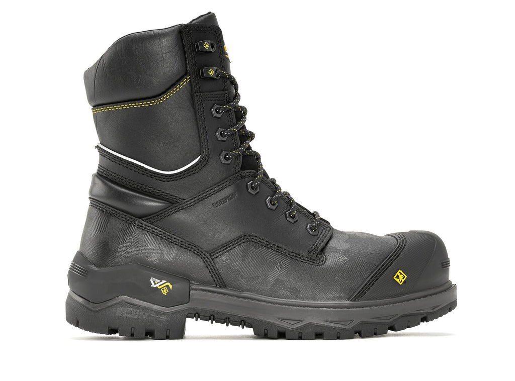 Terra Footwear 8" GANTRY TR0A4NRQBLK Noir Bottes de travail - Dealorys