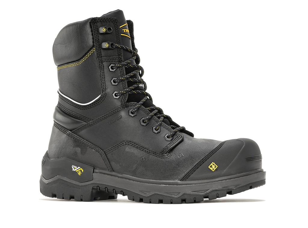 Terra Footwear 8" GANTRY TR0A4NRQBLK Noir Bottes de travail - Dealorys