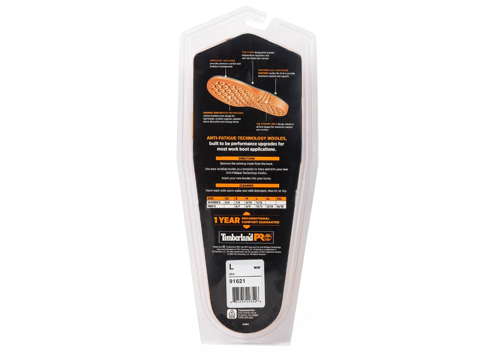  TIMBERLAND PRO® SEMELLES INTÉRIEURES AVEC TECHNOLOGIE ANTI-FATIGUE pour Travail - Dealorys