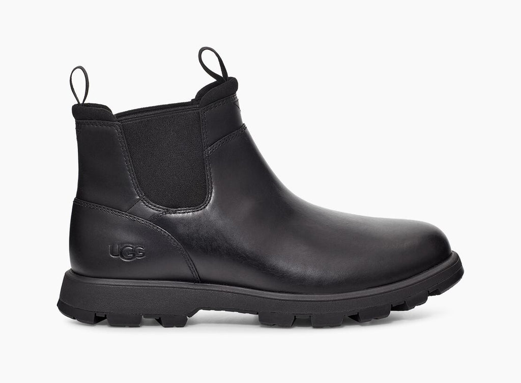 UGG HILLMONT CHELSEA Cuir Noir 1120989 - Dealorys