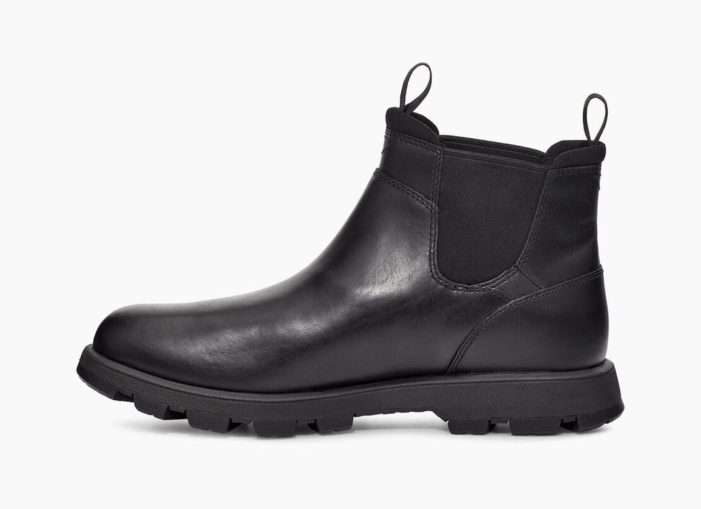 UGG HILLMONT CHELSEA Cuir Noir 1120989 - Dealorys