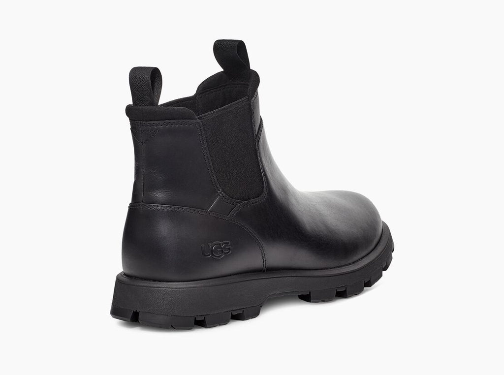 UGG HILLMONT CHELSEA Cuir Noir 1120989 - Dealorys