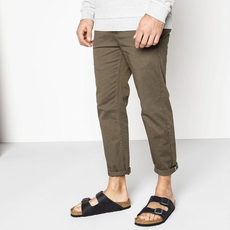 Birkenstock ARIZONA SOFT 752481 Cuir Huilé Noir - Dealorys