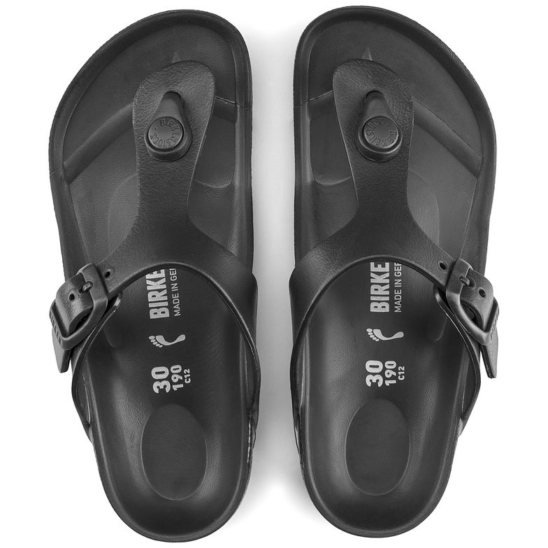 Birkenstock GIZEH KIDS EVA 128423 Noir pour enfant Largeur Étroit - Dealorys
