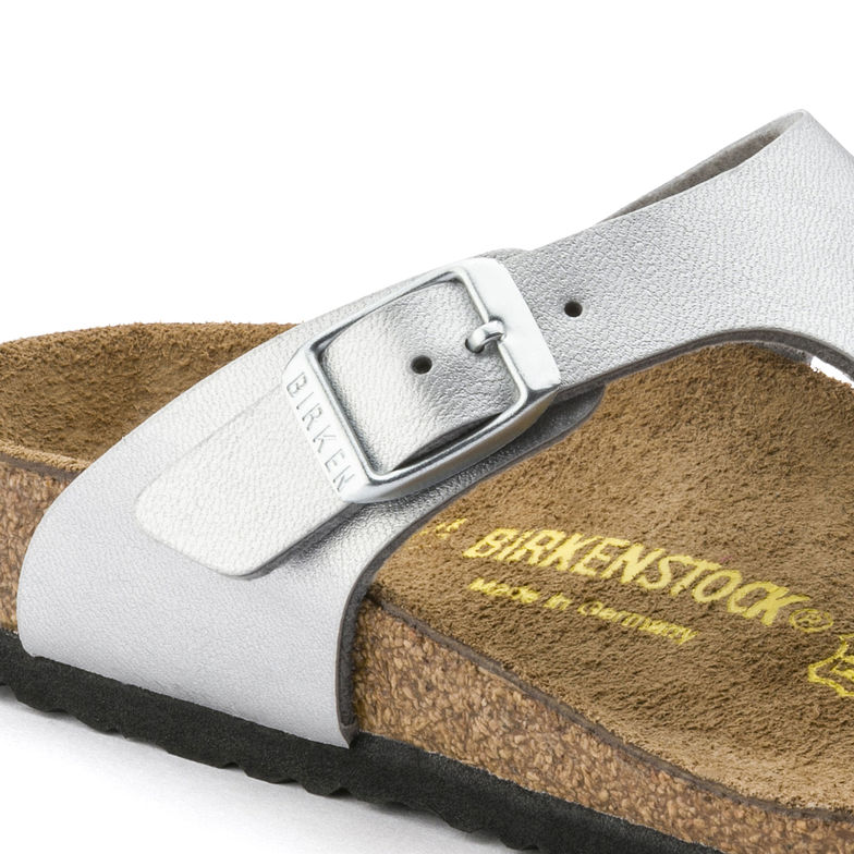 Birkenstock Gizeh Kids 846151 Silver Sandales pour ENFANTS largeur régulière - Dealorys