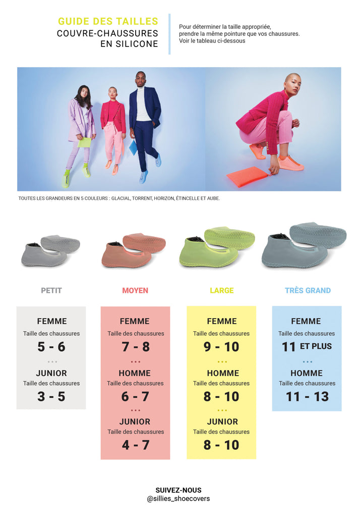 Sillies TAC5142BS PEACH Couvre-Chaussures Imperméables en Silicone - Dealorys